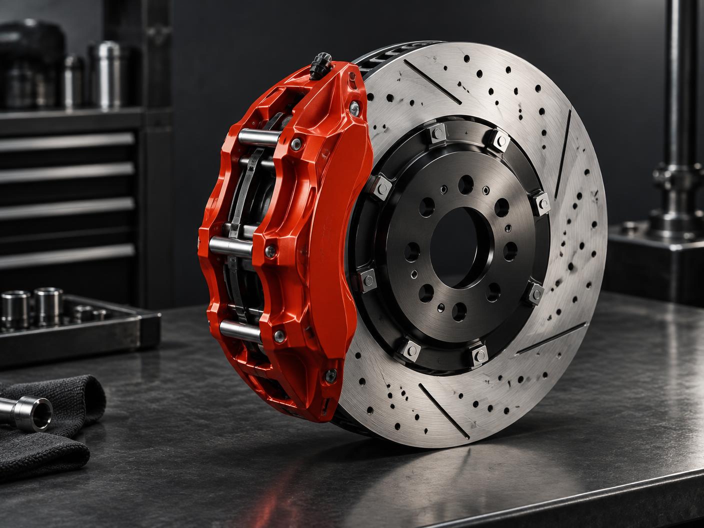 Illustrative High-Performance Brake Calipers