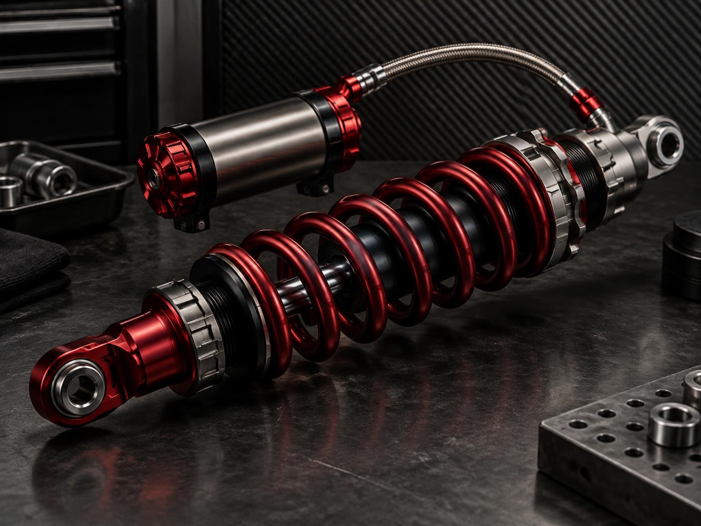 Illustrative Racing Suspension Dampers