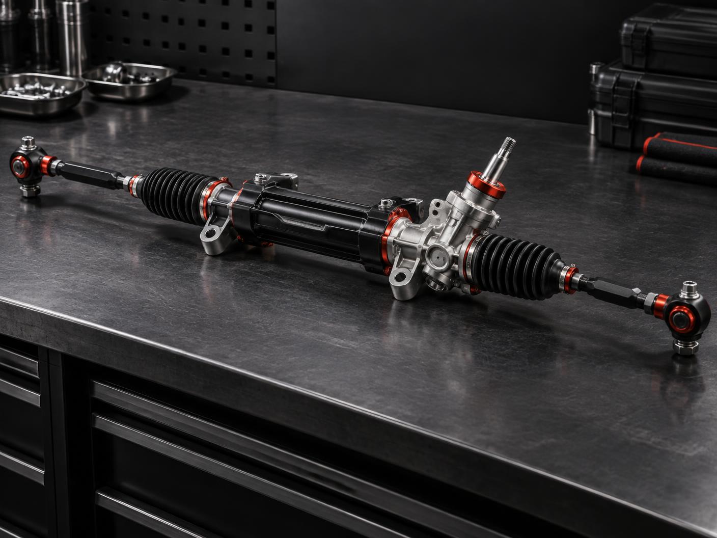 Illustrative Racing Steering Racks